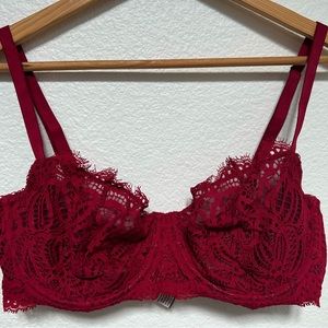 Sexy Red Victoria’s Secret Dream Angels Bra without padding